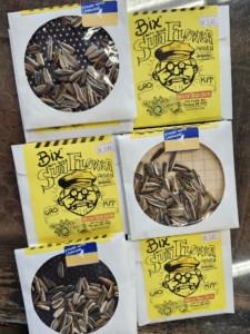 father bix sunflower seed packets