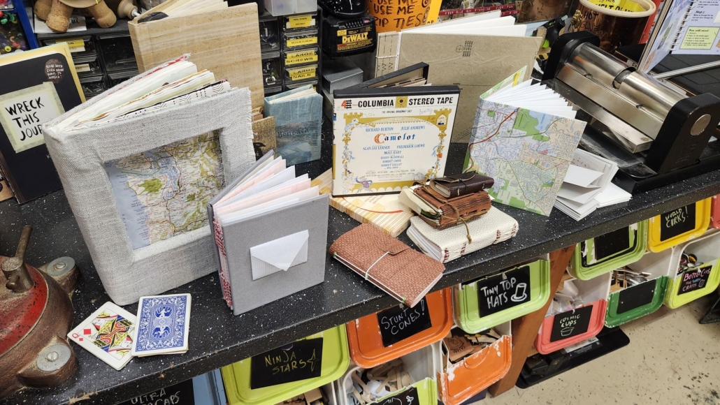 Ms. Darcy's Handmade Book Workshop with UW Tacoma