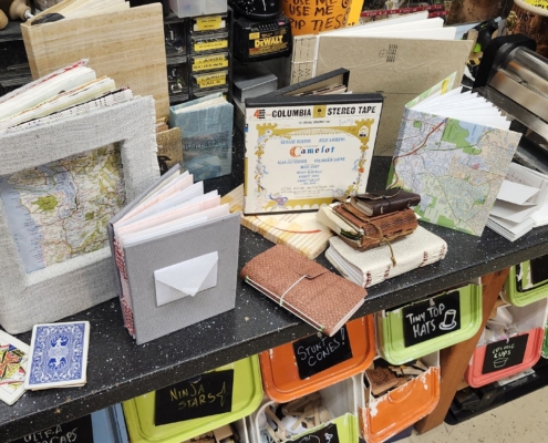 Ms. Darcy's Handmade Book Workshop with UW Tacoma